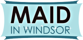 Maid In Windsor Cleaning Service Logo